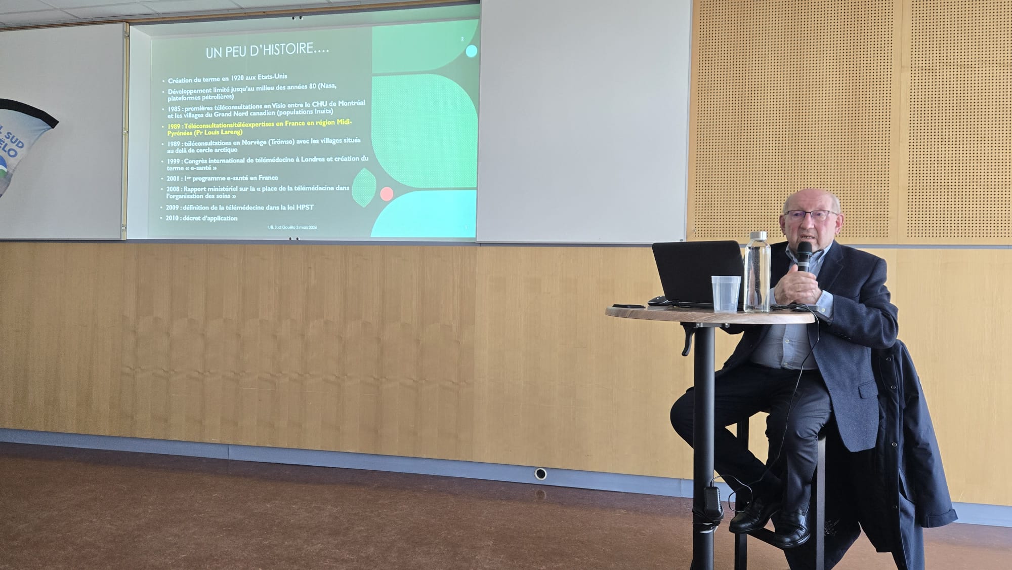 Conférence Télémédecine par Dr Pierre Simon, 3 Mars 2026